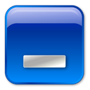 Box, Blue DarkBlue icon
