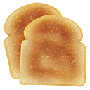 Bread, food, toast Peru icon