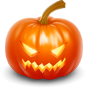pumpkin, halloween, jack o lantern OrangeRed icon