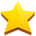 Favorites, star Gold icon