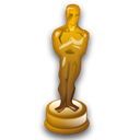 Oscar, statuette Black icon