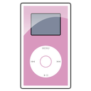 mini, ipod, pink PaleVioletRed icon