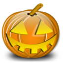 halloween, pumpkin, jack o lantern Black icon