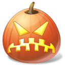 pumpkin, jack o lantern, Angry, halloween Black icon
