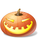 jack o lantern, pumpkin, halloween, laugh Black icon