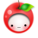 wee, Apple, Ally, baby Crimson icon