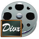 Fichiers, Divx DarkGray icon