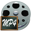 Fichiers, Mp4 DarkGray icon