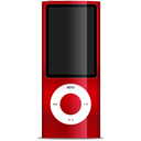 ipod, red, nano DarkRed icon