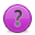 purple, button, help MediumOrchid icon