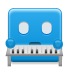 Pianist DodgerBlue icon