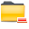 delete, Folder Khaki icon