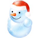 snowman, christmas Lavender icon