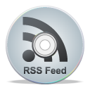 Rss, compact disk, grey, Cd, feed Silver icon