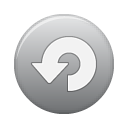 grey, repeat, button Gray icon