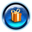 gift, present, christmas MidnightBlue icon