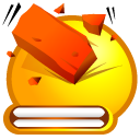 Brick, Beat OrangeRed icon