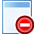 document, delete AliceBlue icon