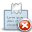 Message, delete LightSlateGray icon