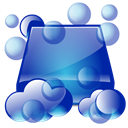 cleaner, cleaning, Clean SteelBlue icon