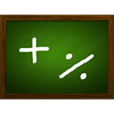 mathematics, education, math DarkGreen icon