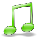 music LightGreen icon
