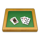 poker, Blackjack, Cards SeaGreen icon