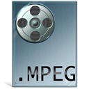 Mpeg LightSlateGray icon
