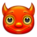 Devil, free bsd, Freebsd OrangeRed icon