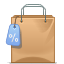 webshop, buy, tag, shopping bag BurlyWood icon