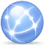 network, internet CornflowerBlue icon