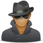 anonymous, Agent, user, spy, Hacker, Blah DarkSlateGray icon