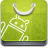 droid, market, android play, Android, robot, android canavarä± YellowGreen icon