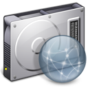 hard disk, drive, File, Server, Disconnected, Hd DarkGray icon