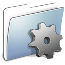 Developer, smooth, Folder, Graphite LightSteelBlue icon