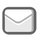 envelope, Email DimGray icon