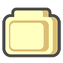 Folder, Closed LemonChiffon icon