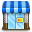 store, Shop, house, Building LightSkyBlue icon