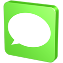 Msn, Text, Comment, Chat, forum, statement, Communication, sms, verdancy, vert, talk, report, Information, green, Message, announcement, Bubble YellowGreen icon