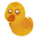 cyberduck, Duck, bird Goldenrod icon