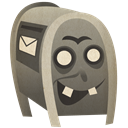 postbox DimGray icon
