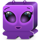 violet DarkSlateBlue icon