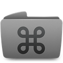 cmd, Folder Gray icon
