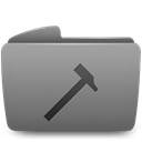 Developers, Folder Gray icon