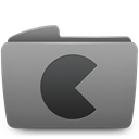 Folder, Games Gray icon