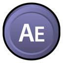 adobe, effects, Cs, After SlateGray icon