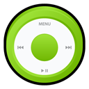 ipod, green YellowGreen icon