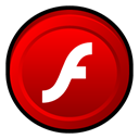 Flash, macromedia Red icon