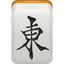 mahjong, wind, east LightGray icon