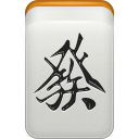 green, Dragon, mahjong LightGray icon